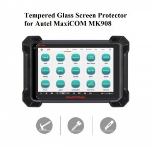 Tempered Glass Screen Protector for Autel MaxiCOM MK908 MK908P
